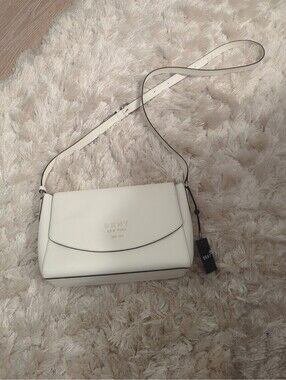 DKNY DONNA KAREN NEW YORK CROSS BODY FOG Designer HANDBAG